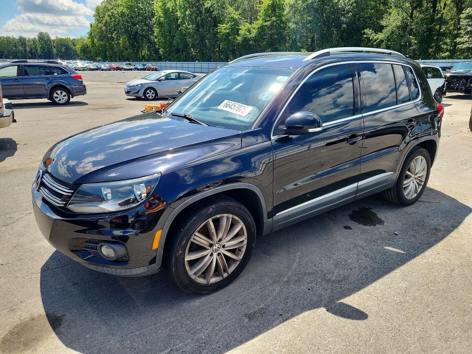 Aukcja sprzedaży 2014 Volkswagen Tiguan, vin: WVGAV3AX1EW545885, numer aukcji: 66457026
