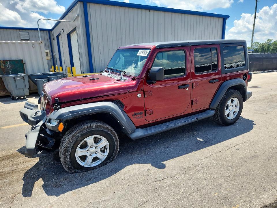 Aukcja sprzedaży 2021 Jeep Wrangler Unlimited, vin: 1C4HJXDN5MW784824, numer aukcji: 64297806