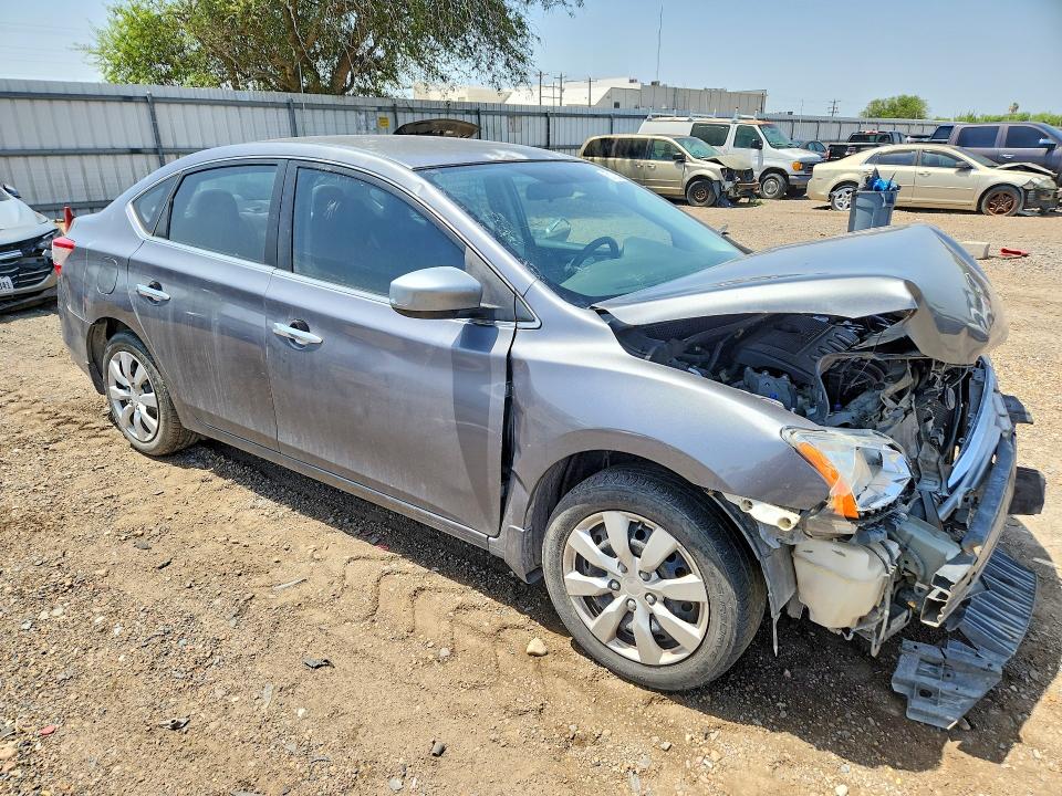 2015 Nissan Sentra მანქანა იყიდება აუქციონზე, vin: 3N1AB7AP3FY328341, აუქციონის ნომერი: 67102606