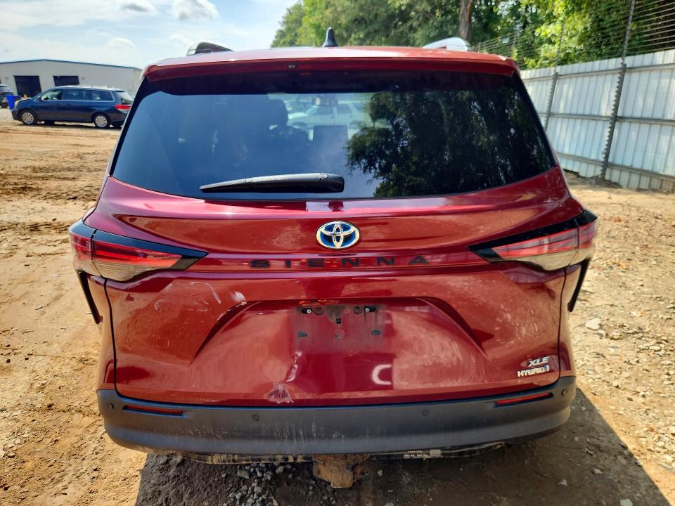 2021 Toyota Sienna მანქანა იყიდება აუქციონზე, vin: 5TDYRKEC5MS005205, აუქციონის ნომერი: 66597786