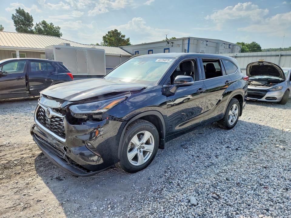 2021 Toyota Highlander მანქანა იყიდება აუქციონზე, vin: 5TDBZRBH7MS123528, აუქციონის ნომერი: 63754076