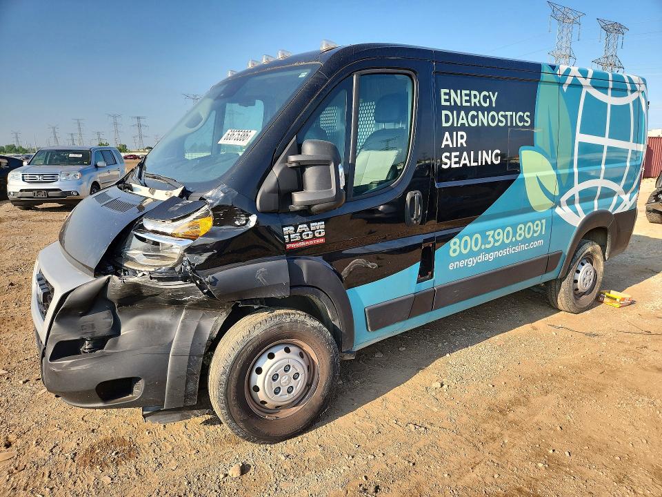 63675386 :رقم المزاد ، 3C6LRVAG7NE109394 vin ، 2022 Ram Promaster 1500 مزاد بيع