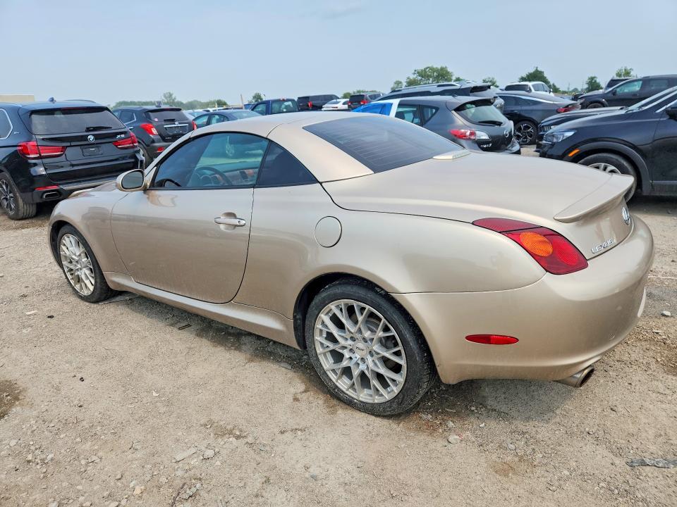 64540096 :رقم المزاد ، JTHFN48YX20001395 vin ، 2002 Lexus Sc مزاد بيع