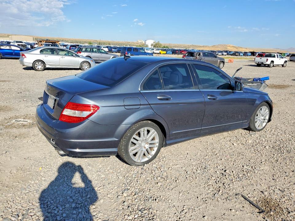 2009 Mercedes-benz C მანქანა იყიდება აუქციონზე, vin: WDDGF54X29R056621, აუქციონის ნომერი: 66960976