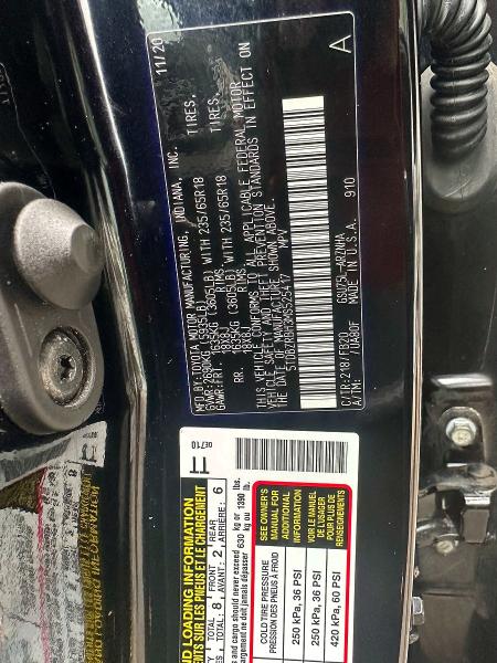 2021 Toyota Highlander მანქანა იყიდება აუქციონზე, vin: 5TDBZRBH3MS525417, აუქციონის ნომერი: 66978606