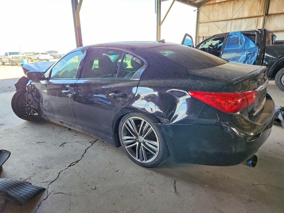 65548136 :رقم المزاد ، JN1BV7AP7EM671652 vin ، 2014 Infiniti Q50 مزاد بيع