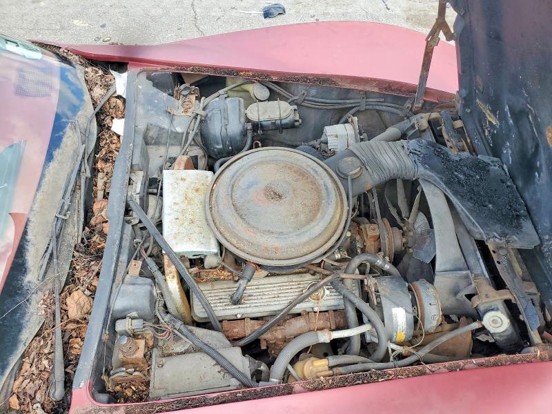 66540276 :رقم المزاد ، 1Z37L7S432548 vin ، 1977 Chevrolet Corvette مزاد بيع