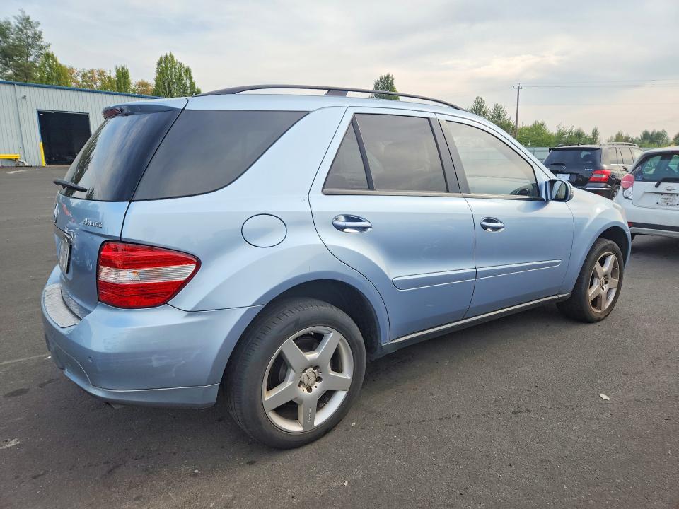 2007 Mercedes-benz Ml მანქანა იყიდება აუქციონზე, vin: 4JGBB22E27A224782, აუქციონის ნომერი: 66171306