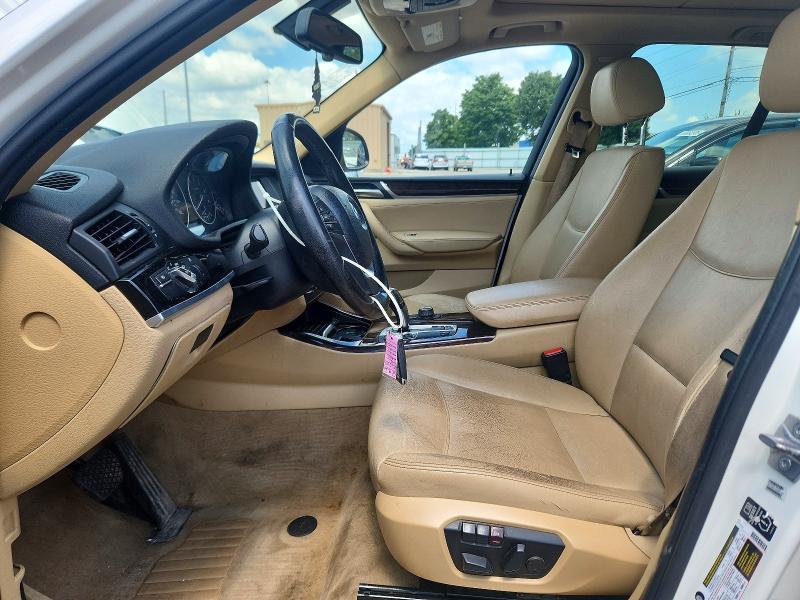 2015 Bmw X3 მანქანა იყიდება აუქციონზე, vin: 5UXWZ7C50F0F75855, აუქციონის ნომერი: 63686646