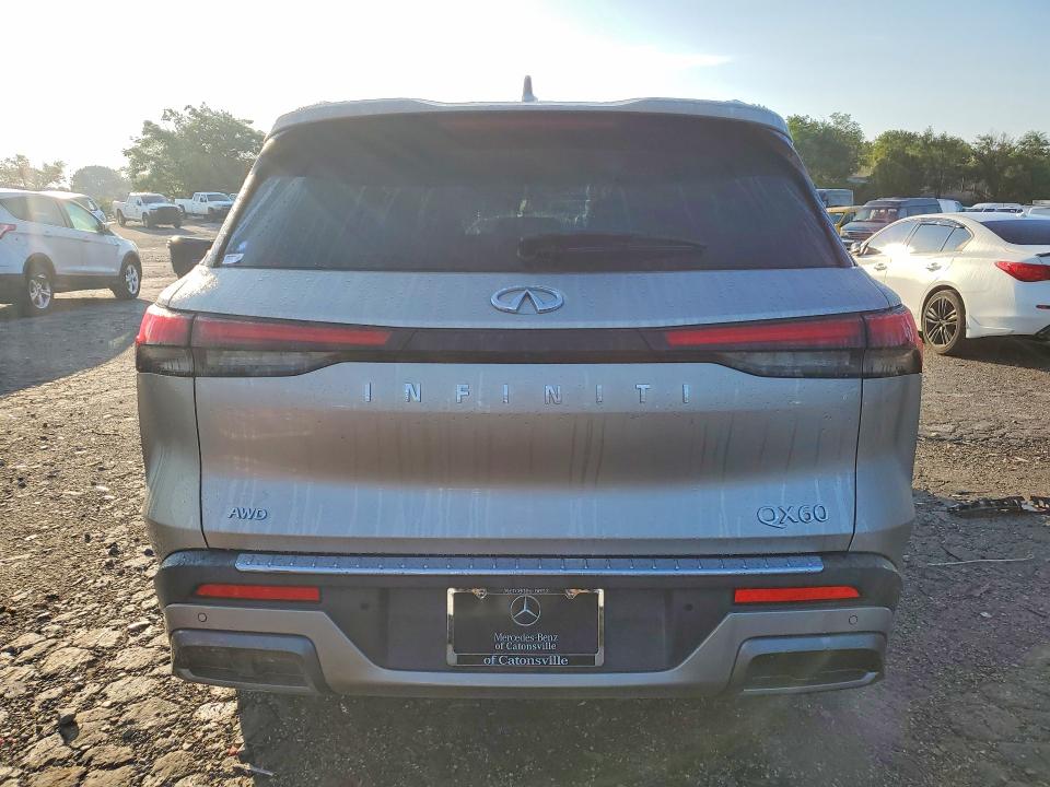2023 Infiniti Qx60 მანქანა იყიდება აუქციონზე, vin: 5N1DL1GS4PC333019, აუქციონის ნომერი: 63735496
