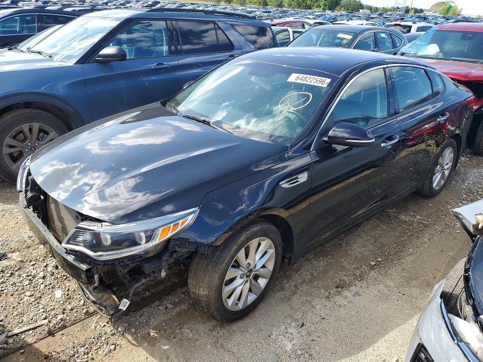 2017 Kia Optima მანქანა იყიდება აუქციონზე, vin: 5XXGU4L33HG153448, აუქციონის ნომერი: 64822596