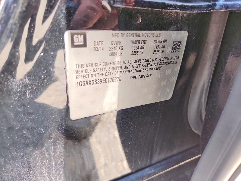 Продаж на аукціоні авто 2014 Cadillac Cts, vin: 1G6AX5S39E0176270, номер лоту: 64951766
