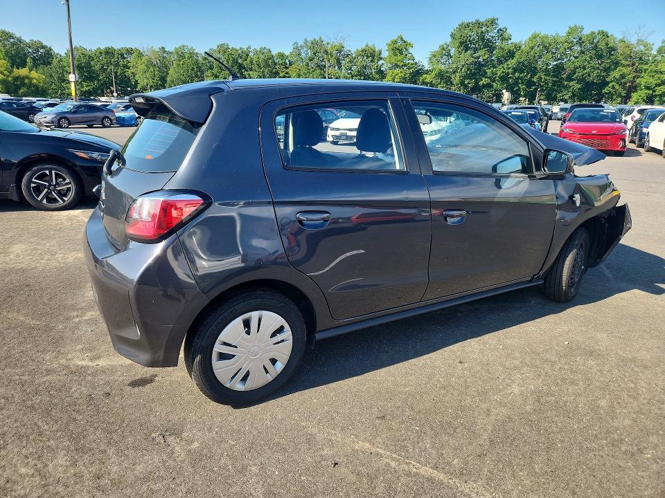 66007616 :رقم المزاد ، ML32AUHJ2RH009701 vin ، 2024 Mitsubishi Mirage مزاد بيع