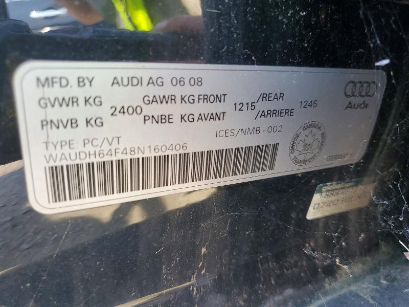 Продажа на аукционе авто 2008 Audi A6, vin: WAUDH64F48N160406, номер лота: 64753056