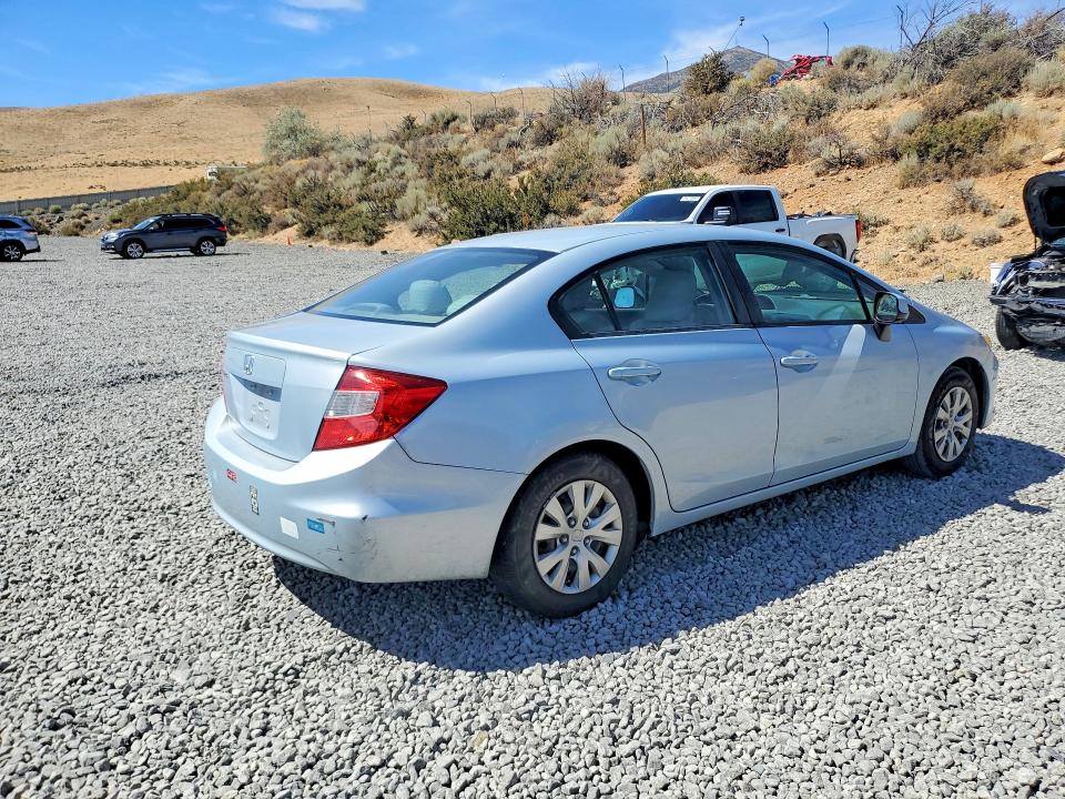 65910146 :رقم المزاد ، 2HGFB2F53CH562558 vin ، 2012 Honda Civic مزاد بيع