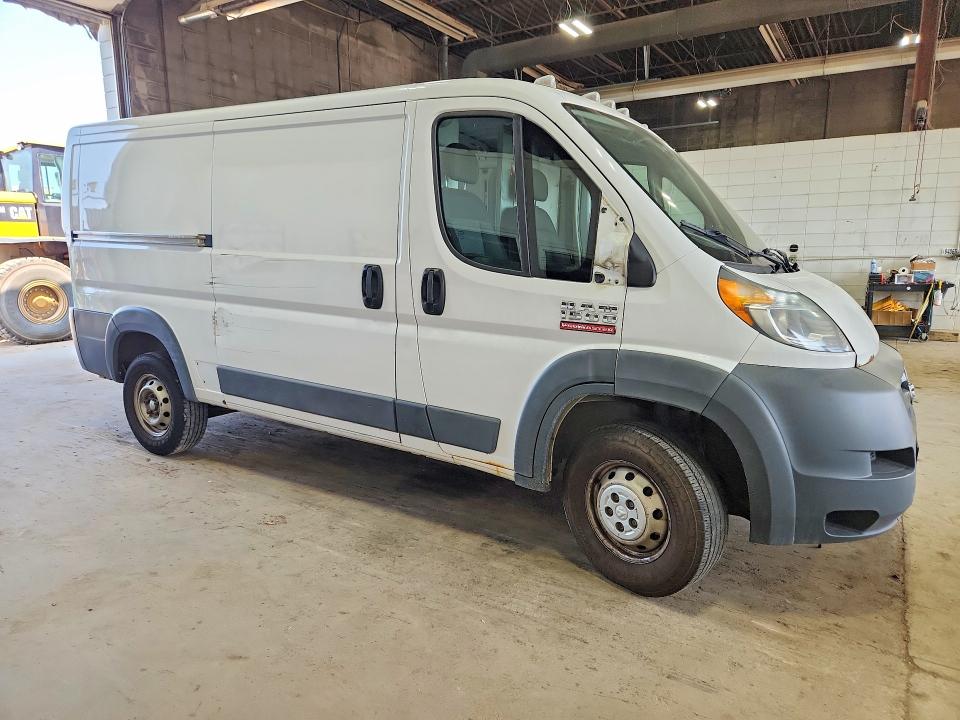 64234196 :رقم المزاد ، 3C6TRVAG8HE525314 vin ، 2017 Ram Promaster 1500 مزاد بيع