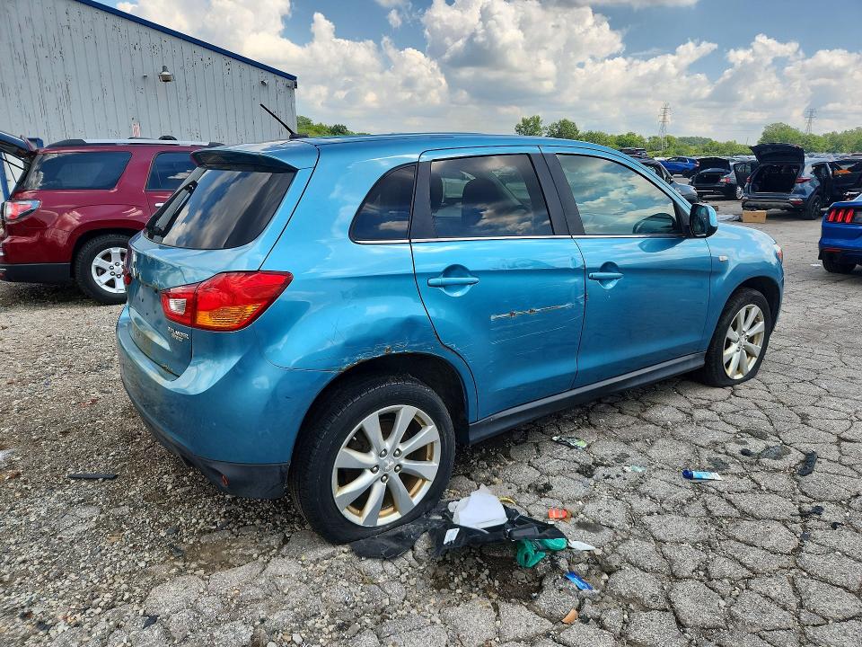 Продажа на аукционе авто 2014 Mitsubishi Outlander Sport, vin: 4A4AP4AUXEE018534, номер лота: 62647396