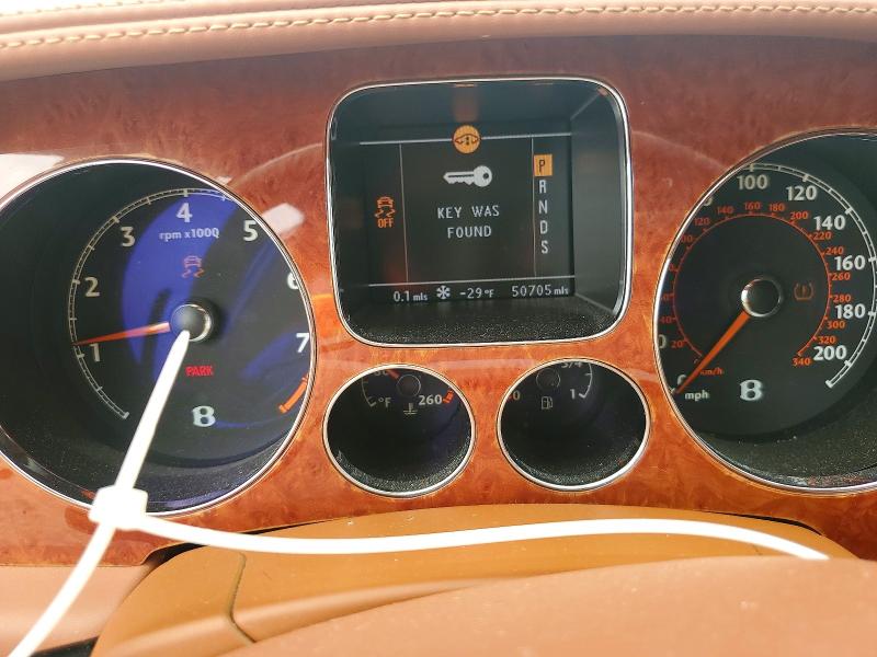 2011 Bentley Continental მანქანა იყიდება აუქციონზე, vin: SCBBP9ZA8BC069348, აუქციონის ნომერი: 61560506