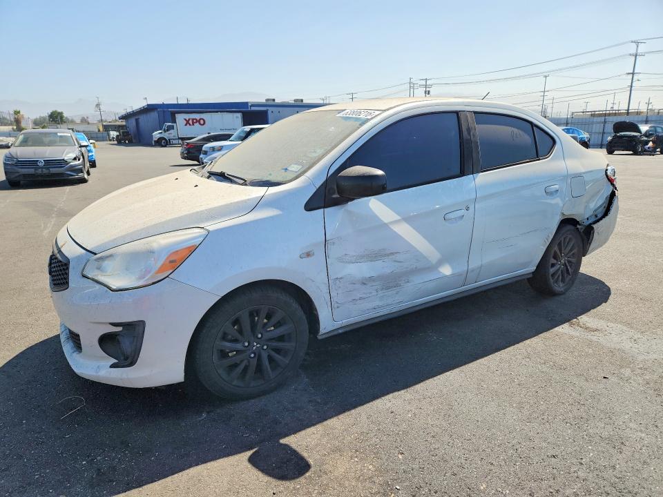 2020 Mitsubishi Mirage მანქანა იყიდება აუქციონზე, vin: ML32F4FJ2LHF02440, აუქციონის ნომერი: 63806216