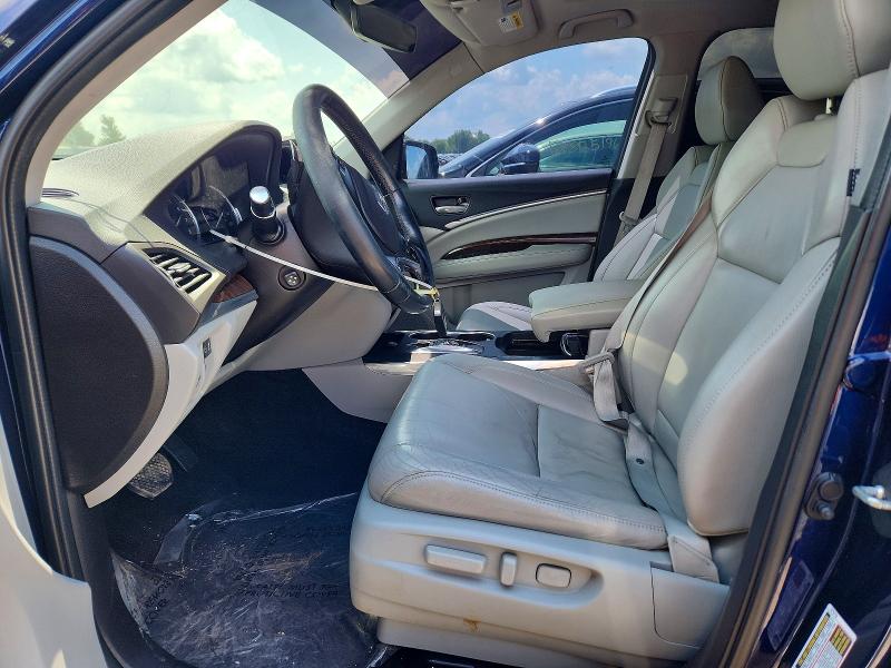 2017 Acura Mdx მანქანა იყიდება აუქციონზე, vin: 5FRYD4H72HB007611, აუქციონის ნომერი: 63014276