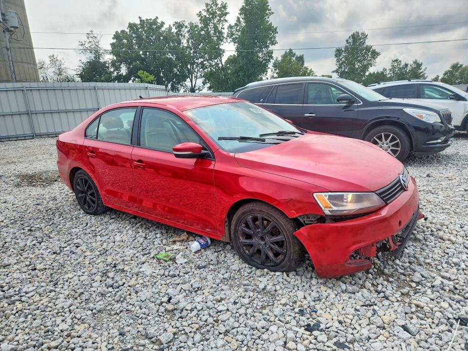 2011 Volkswagen Jetta მანქანა იყიდება აუქციონზე, vin: 3VWDX7AJ0BM387918, აუქციონის ნომერი: 64272176