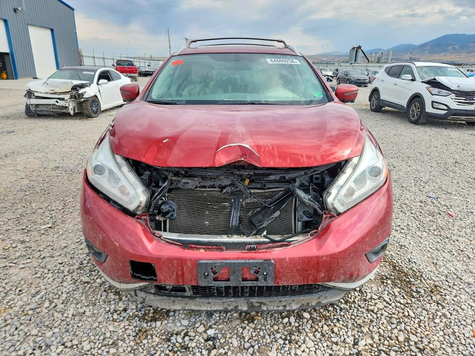 Продажа на аукционе авто 2017 Nissan Murano, vin: 5N1AZ2MH0HN107341, номер лота: 64609256