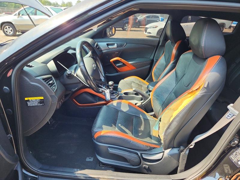 2016 Hyundai Veloster მანქანა იყიდება აუქციონზე, vin: KMHTC6AE0GU280907, აუქციონის ნომერი: 64312206