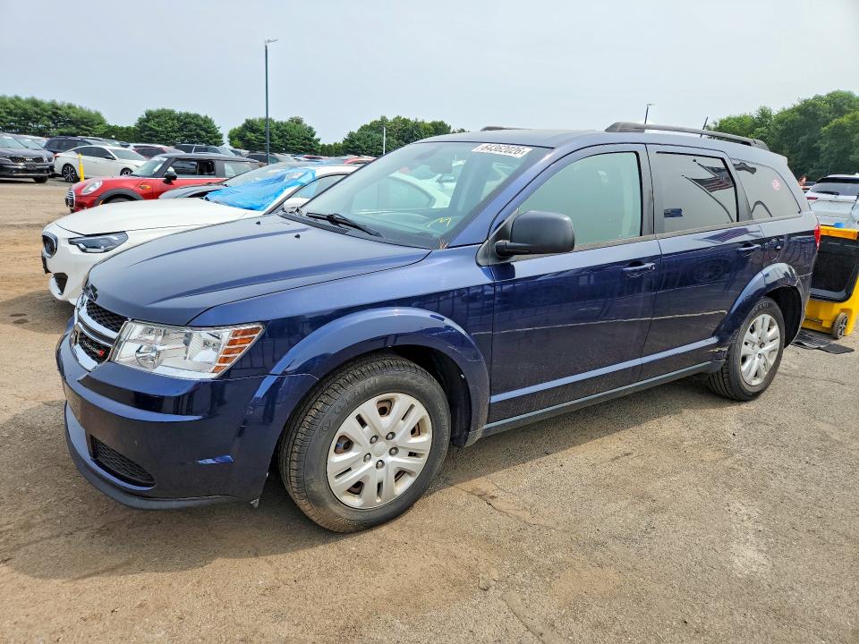 2019 Dodge Journey მანქანა იყიდება აუქციონზე, vin: 3C4PDCAB6KT747175, აუქციონის ნომერი: 64362026