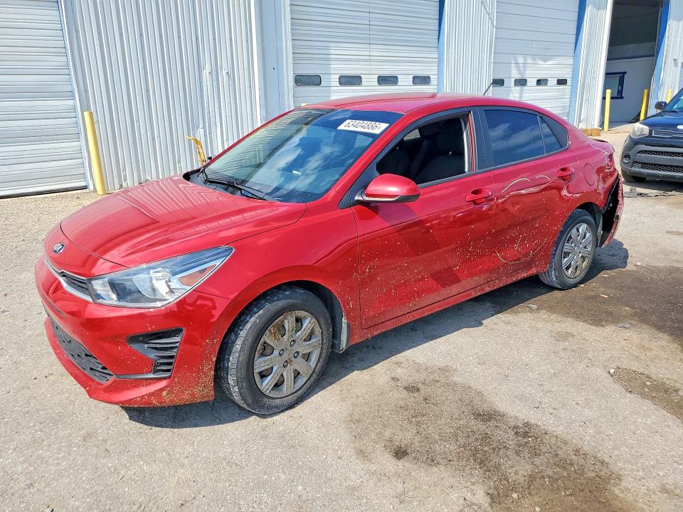 63404886 :رقم المزاد ، 3KPA24AD6ME395211 vin ، 2021 Kia Rio مزاد بيع