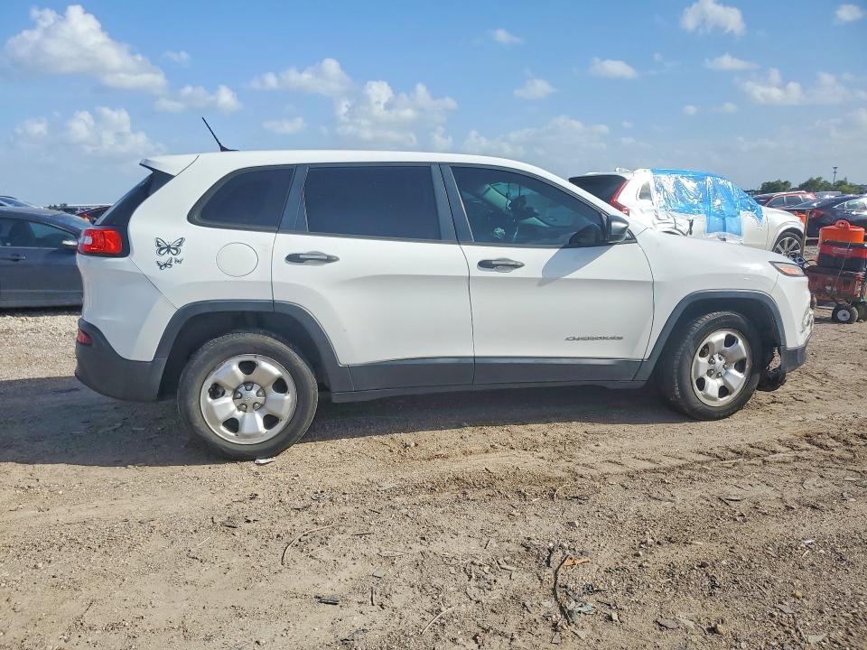 2015 Jeep Cherokee მანქანა იყიდება აუქციონზე, vin: 1C4PJLABXFW596737, აუქციონის ნომერი: 65015426