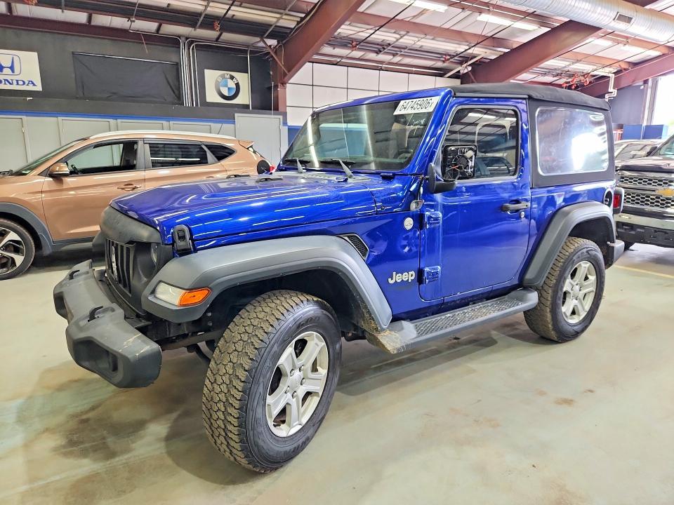Продаж на аукціоні авто 2018 Jeep Wrangler, vin: 1C4GJXANXJW236927, номер лоту: 64745906