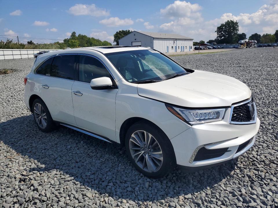 2017 Acura Mdx მანქანა იყიდება აუქციონზე, vin: 5FRYD4H55HB012221, აუქციონის ნომერი: 66808646
