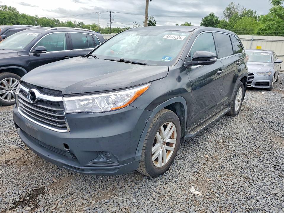 63947626 :رقم المزاد ، 5TDBKRFH9FS191721 vin ، 2015 Toyota Highlander مزاد بيع