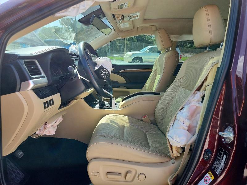 66653566 :رقم المزاد ، 5TDYZRFH3KS322688 vin ، 2019 Toyota Highlander مزاد بيع