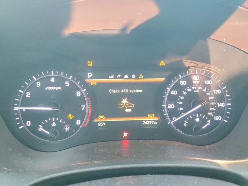 2018 Genesis G80 მანქანა იყიდება აუქციონზე, vin: KMHGN4JE4JU257122, აუქციონის ნომერი: 64537646