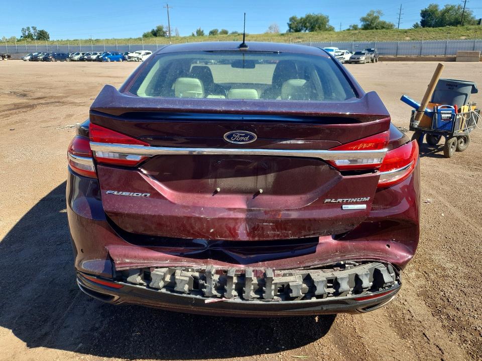 64093596 :رقم المزاد ، 3FA6P0D9XHR110019 vin ، 2017 Ford Fusion مزاد بيع