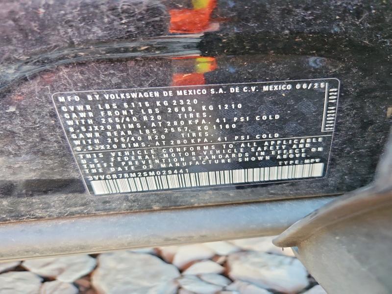 Aukcja sprzedaży 2025 Volkswagen Tiguan, vin: 3VVGR7RM2SM029441, numer aukcji: 65819526