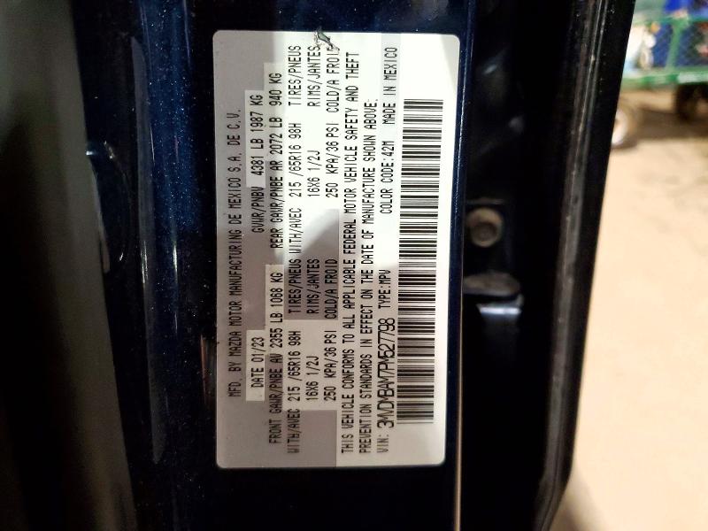 Aukcja sprzedaży 2023 Mazda Cx-30, vin: 3MVDMBAM7PM527798, numer aukcji: 64480196