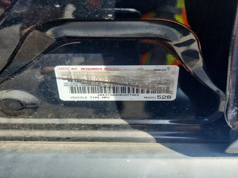 Aukcja sprzedaży 2011 Mitsubishi Outlander, vin: JA4JT3AWXBU007463, numer aukcji: 63967586