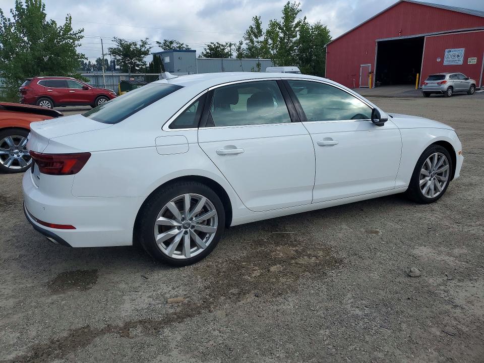 Продаж на аукціоні авто 2019 Audi A4, vin: WAUANAF4XKN020233, номер лоту: 66759046