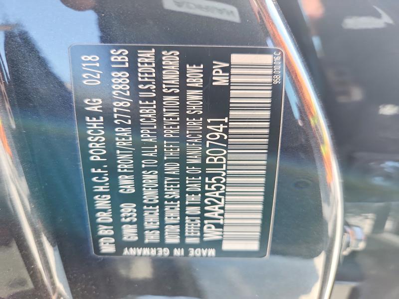 Продажа на аукционе авто 2018 Porsche Macan, vin: WP1AA2A55JLB07941, номер лота: 63923786