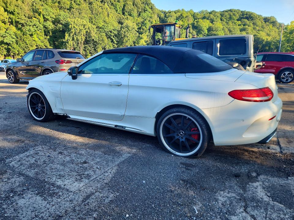 2017 Mercedes-benz C მანქანა იყიდება აუქციონზე, vin: WDDWK8HB9HF461284, აუქციონის ნომერი: 63934336