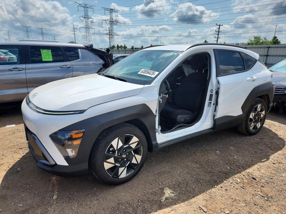 2024 Hyundai Kona მანქანა იყიდება აუქციონზე, vin: KM8HB3AB9RU143853, აუქციონის ნომერი: 63856426