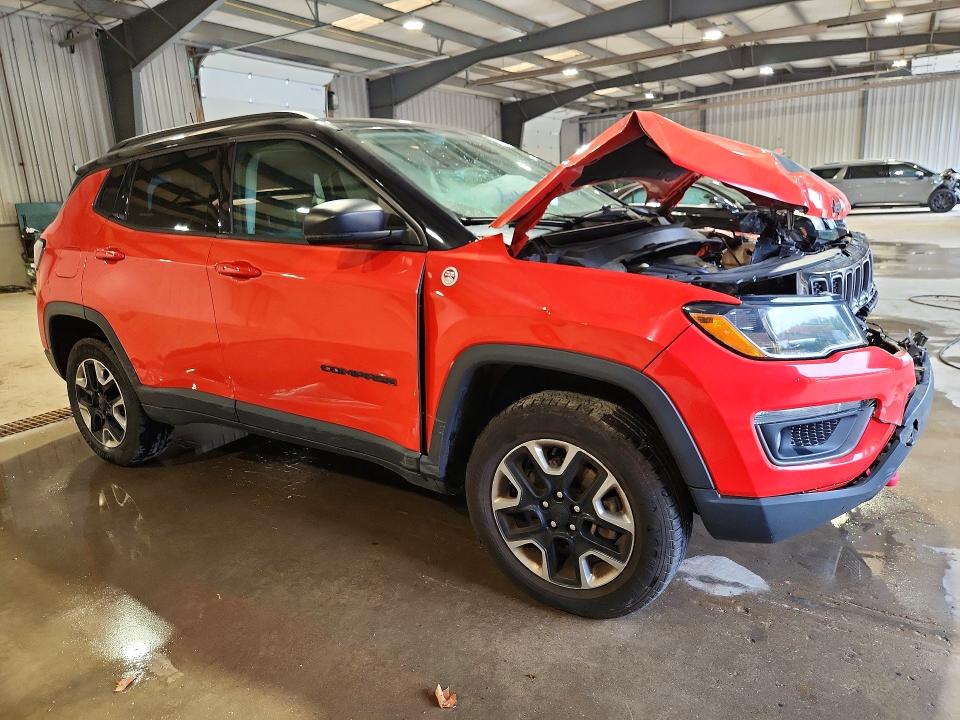 2018 Jeep Compass მანქანა იყიდება აუქციონზე, vin: 3C4NJDDBXJT308206, აუქციონის ნომერი: 67026596