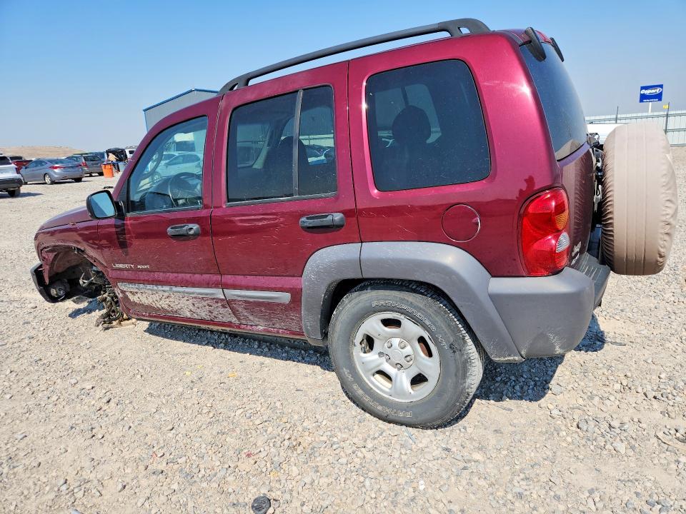 63970396 :رقم المزاد ، 1J4GL48K12W296207 vin ، 2002 Jeep Liberty مزاد بيع