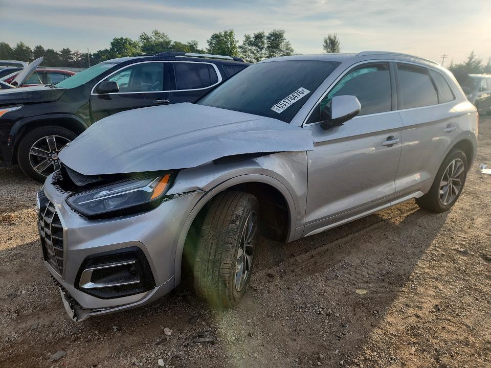 Aukcja sprzedaży 2021 Audi Q5, vin: WA1BAAFY6M2087335, numer aukcji: 65178476