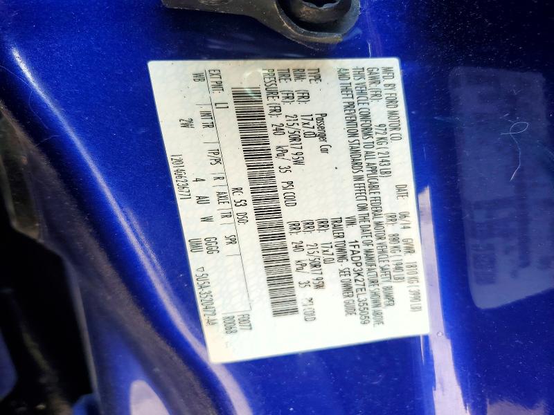 Продаж на аукціоні авто 2014 Ford Focus, vin: 1FADP3K27EL355059, номер лоту: 62230906