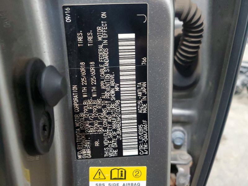 Продаж на аукціоні авто 2017 Lexus Nx 200t, vin: JTJBARBZ6H2100798, номер лоту: 63901706
