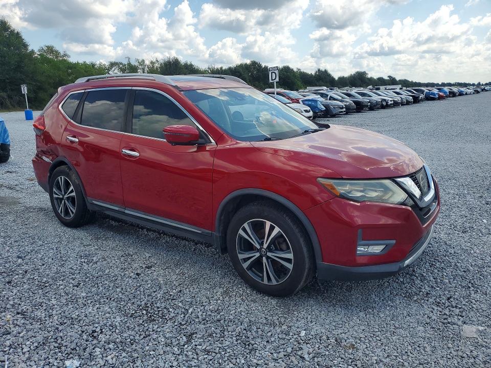 66945216 :رقم المزاد ، 5N1AT2MT9HC853563 vin ، 2017 Nissan Rogue مزاد بيع