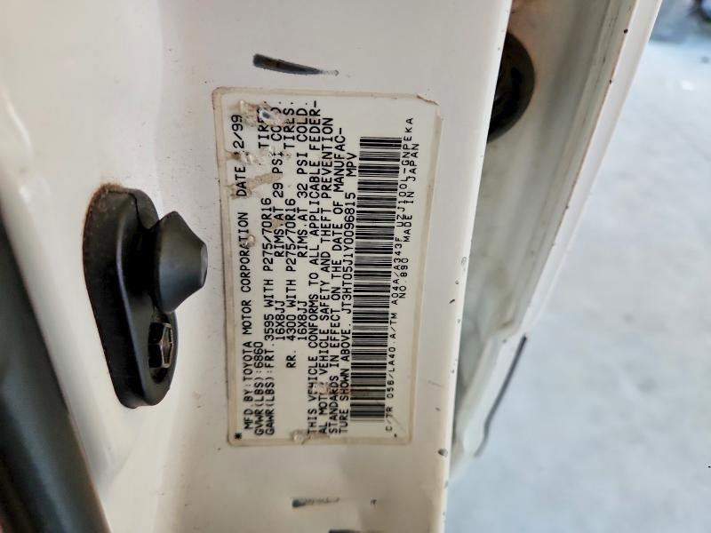 63827446 :رقم المزاد ، JT3HT05J1Y0096815 vin ، 2000 Toyota Land Cruiser مزاد بيع